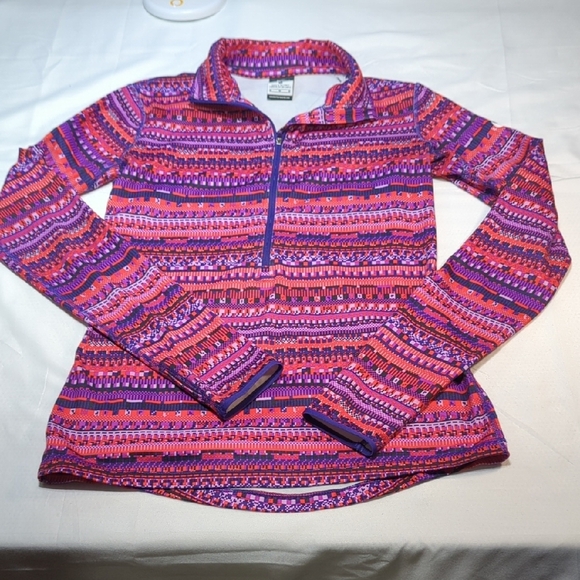 Nike Pro Dri-FIT Multicolor Quarter-Zip - Picture 1 of 14